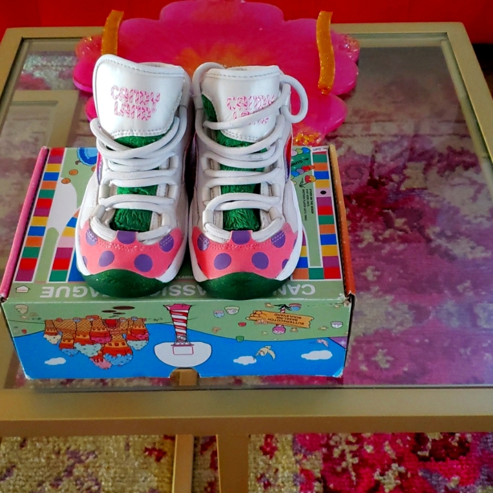 Girls limited edition Reeboks